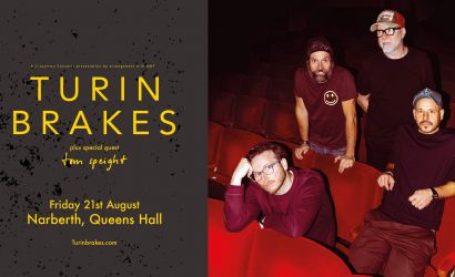 Turin Brakes  at Queens Hall, Narberth