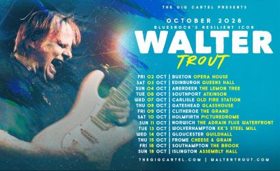 Walter Trout  at Lemon Tree, Aberdeen