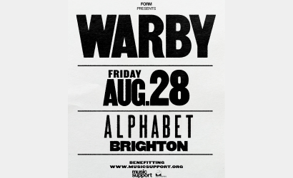 WARBY  at A L P H A B E T, Brighton