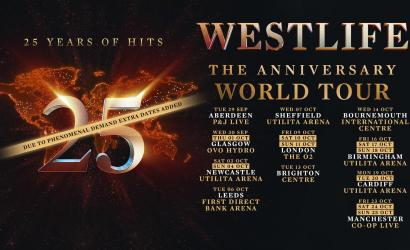 Westlife 25  at The O2 arena, London