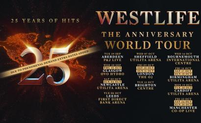 Westlife 25  at The O2 arena, London