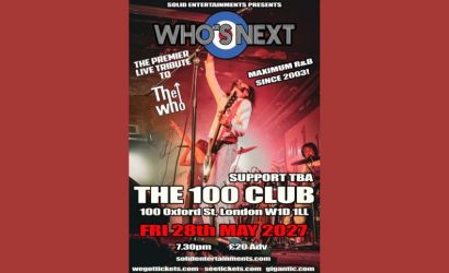 Who's Next  at 100 Club, London
