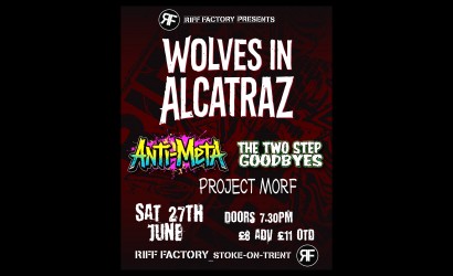 Wolves in Alcatraz  at Riff Factory, Stoke On Trent