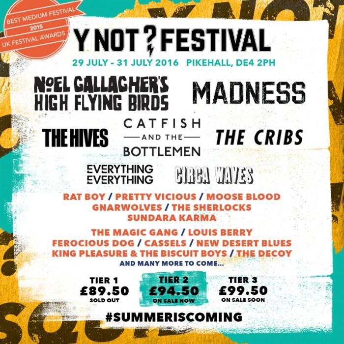 Y Not Festival 2016 - Mouldridge Lane, Pikehall - Near Matlock - 29/07 ...