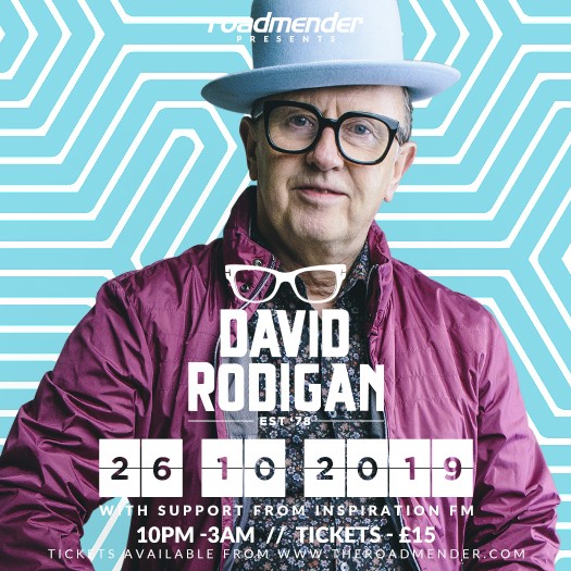 DAVID RODIGAN Tickets - The Roadmender, Northampton - 26/10/2019 22:00