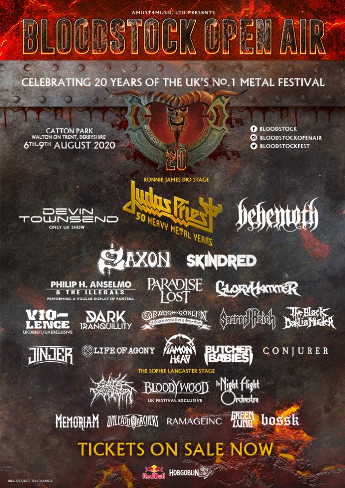 Bloodstock Open Air - celebrating 20 years Tickets - Catton Park ...