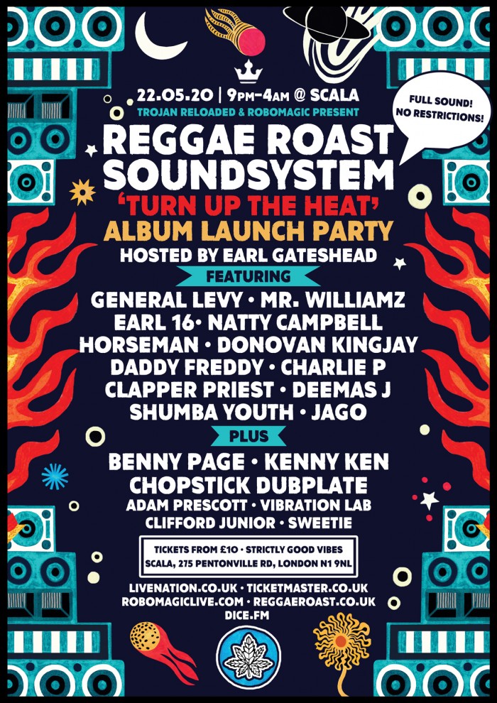 Reggae Roast Tickets Scala London, London 05/09/2020 2200