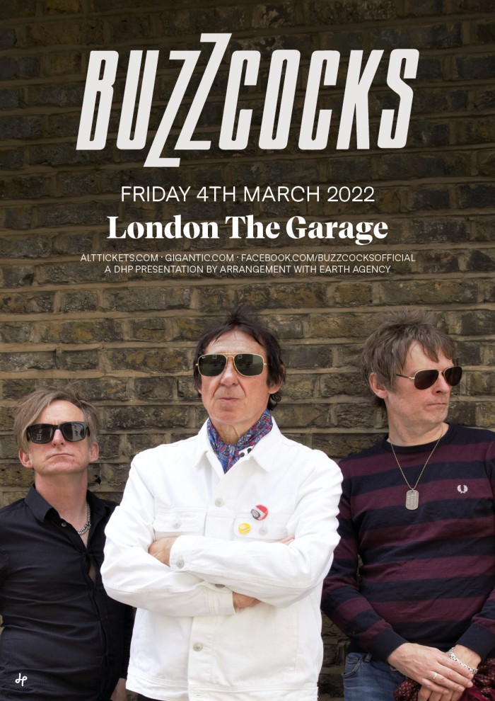 Buzzcocks Tickets The Garage London 04032022 1900 