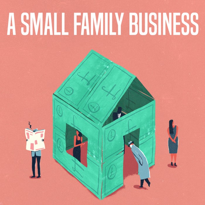 A Small Family Business by Alan Ayckbourn - Third Year BA Hons Acting 
