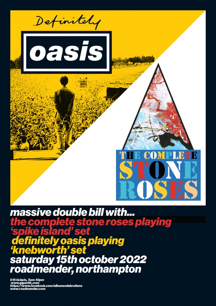 Definitely Oasis & The Complete Stone Roses present