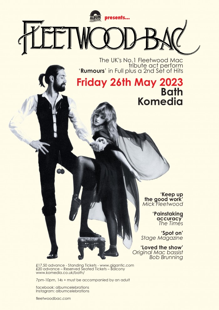 Fleetwood Bac perform 'Rumours' in it's entirety tickets