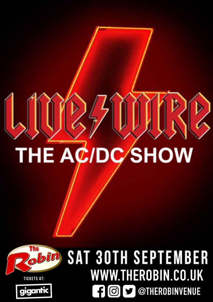 Livewire AC/DC Tickets The Robin, Wolverhampton 30/09/2023 1930