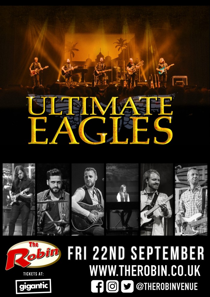 Ultimate Eagles Tickets The Robin, Wolverhampton 22/09/2023 1930