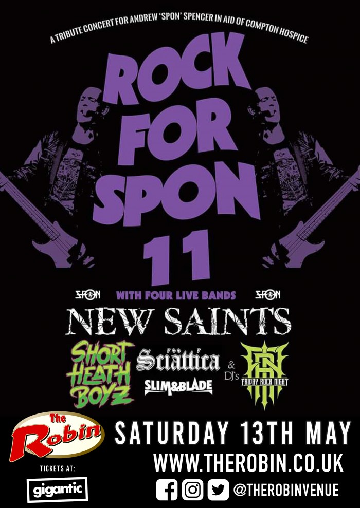 Rock for Spon 11 tickets
