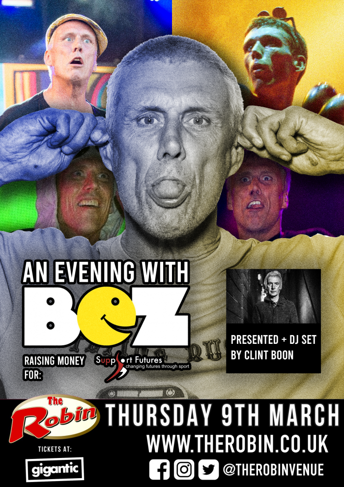 An Evening with Bez & a Clint Boon DJ Set  tickets