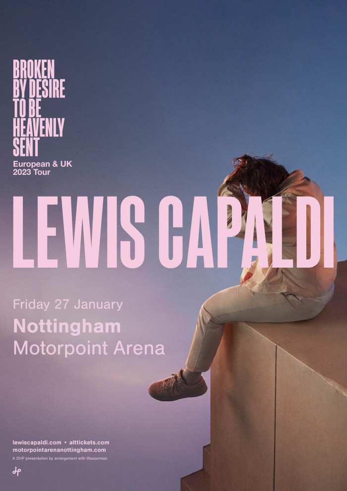 Lewis Capaldi Tickets Motorpoint Arena Nottingham, Nottingham 27/01