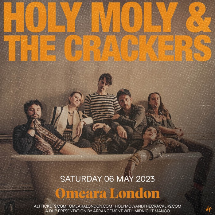 Holy Moly and The Crackers Tickets Omeara, London 24/02/2024 1900