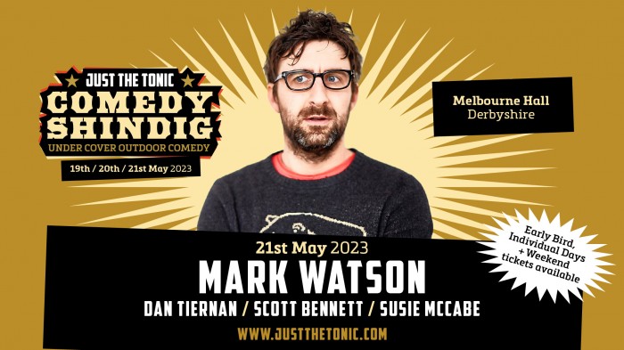 Just The Tonic - Comedy Shindig - Melbourne 21st May  tickets