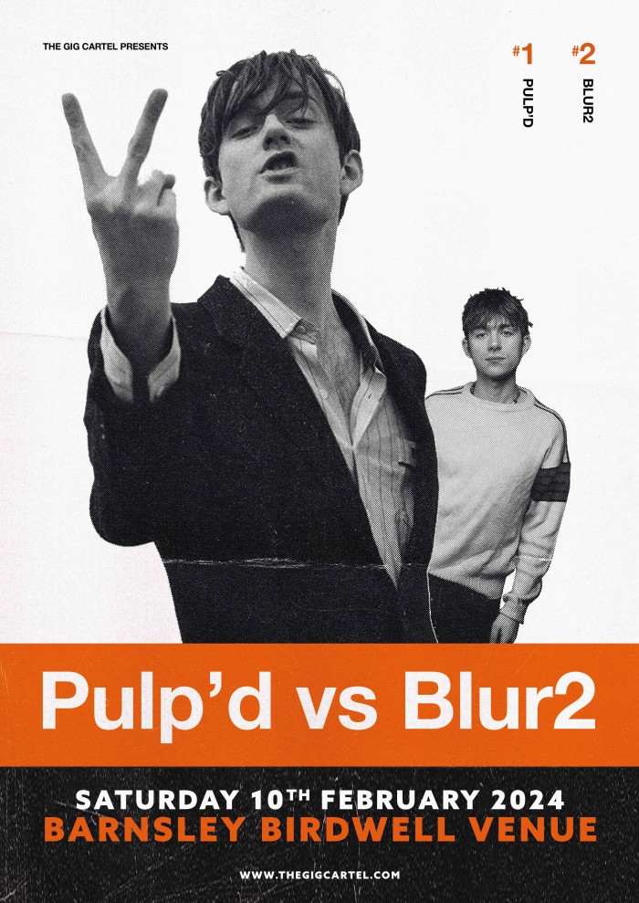 Britpop Reloaded: Pulp'd vs Blur2 tickets