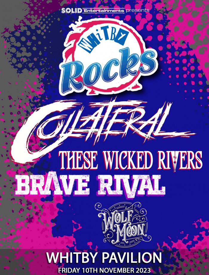 WHITBY ROCKS Tickets Whitby Pavilion, Whitby 10/11/2023 1700