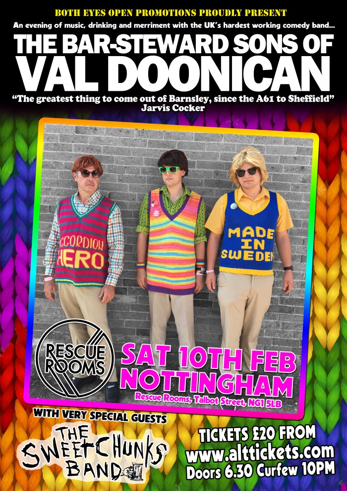 The Bar Steward Sons Of Val Doonican tickets