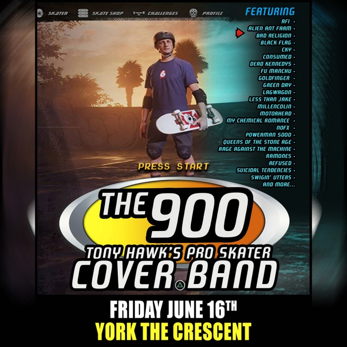 THE 900 - Tony Hawks Pro Skater Cover Band tickets
