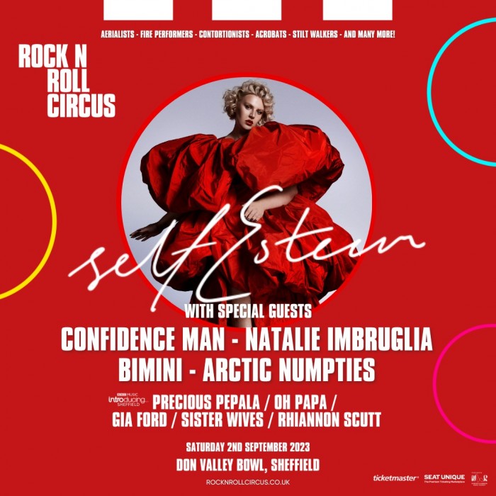 Rock N Roll Circus - Self Esteem Tickets - Don Valley Bowl, Sheffield