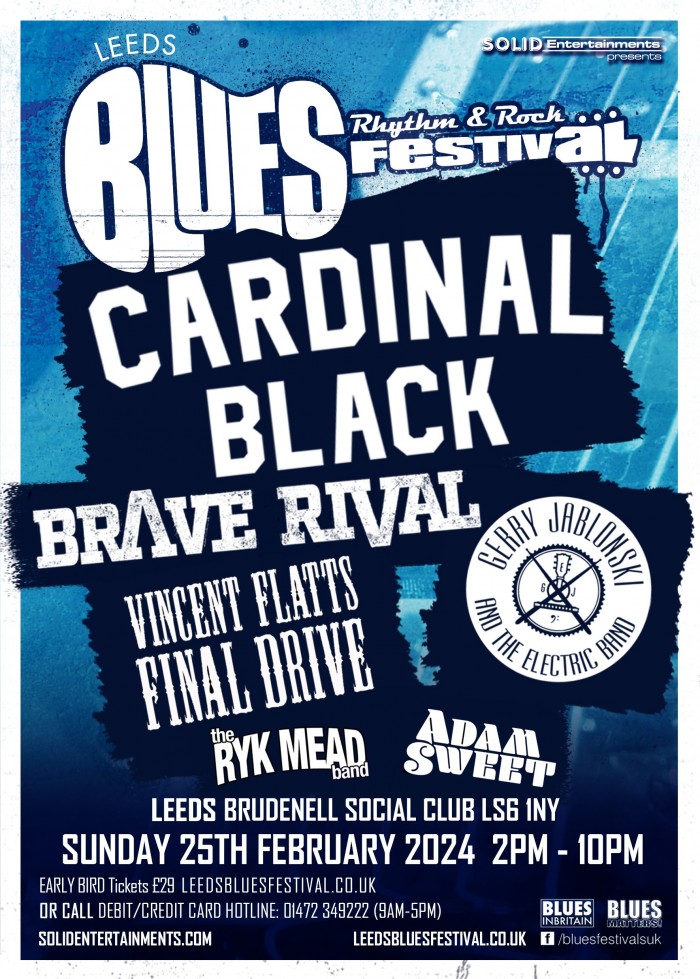LEEDS BLUES, RHYTHM & ROCK FESTIVAL Tickets - Brudenell Social Club ...