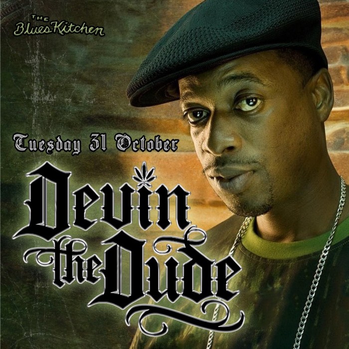 Devin The Dude Tickets The Blues Kitchen, Manchester 28/02/2024 1900