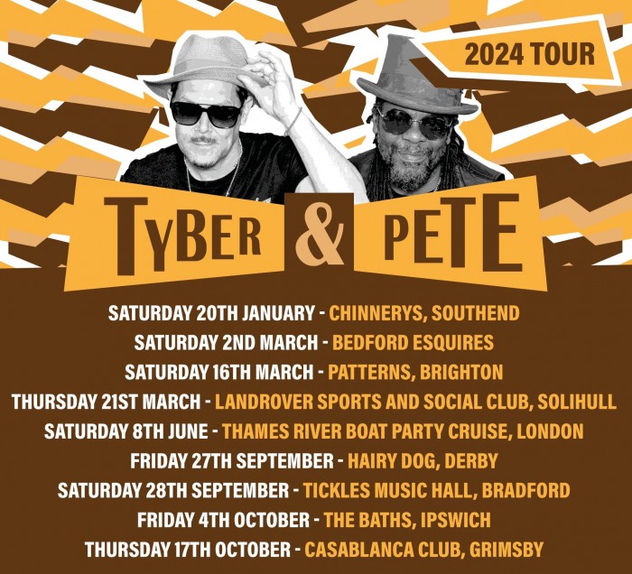 Tyber & Pete’s Thames River Reggae Afternoon Cruise