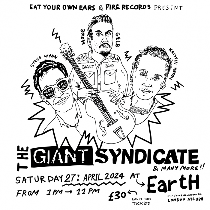 The Giant Syndicate Tickets EartH (Concert Hall), London 27/04/2024