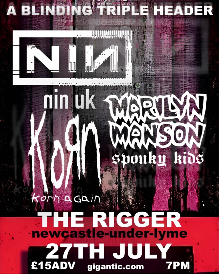 NIN UK / Korn Again / Spouky Kids