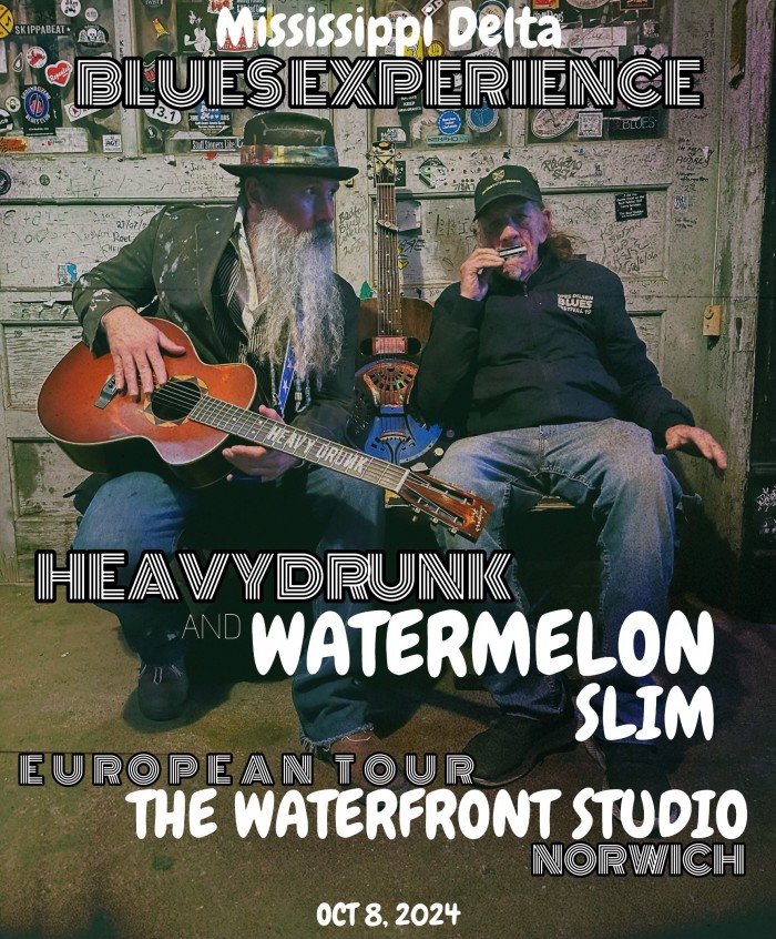 The Delta Blues Experience ft Heavy Drunk, Watermelon Slim and Leonardo Giuliani