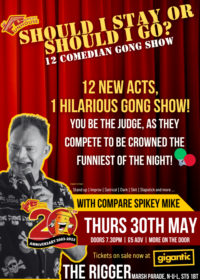Should I Stay or Should I Go - Comedy Gong Show