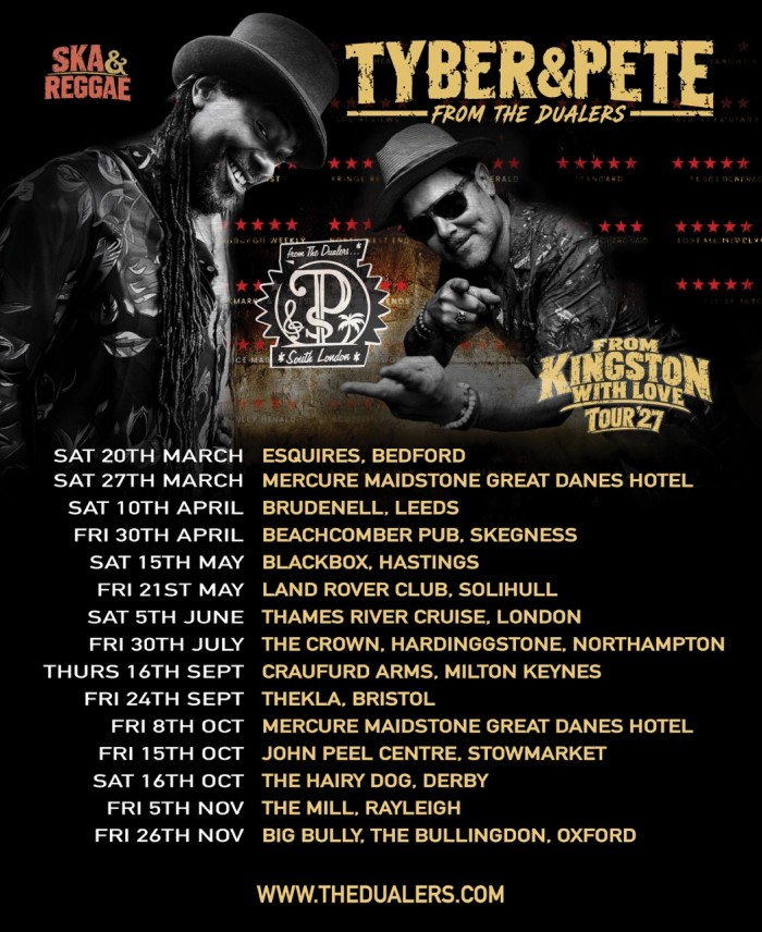 Tyber & Pete 2027 Tickets - Mercure Maidstone Great Danes Hotel ...