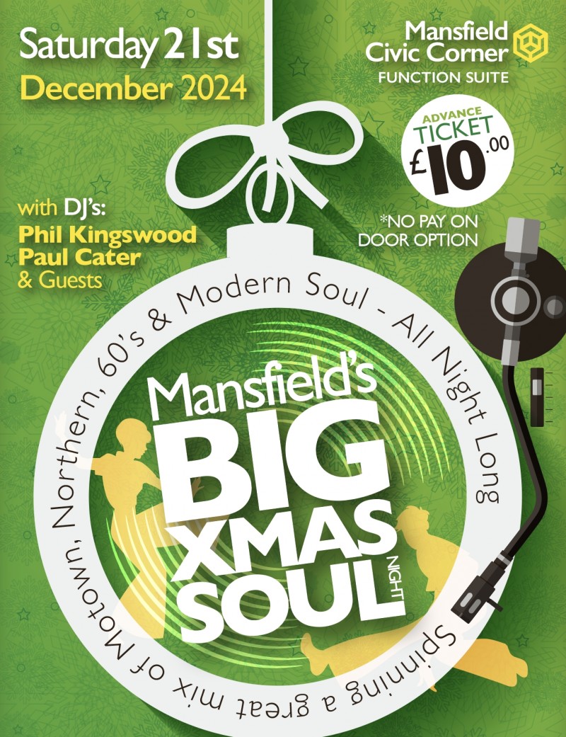 Mansfield Big Soul Night  XMAS PARTY  tickets