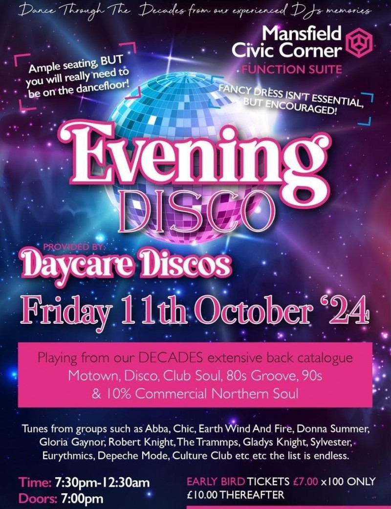 Mansfield Evening Disco  tickets