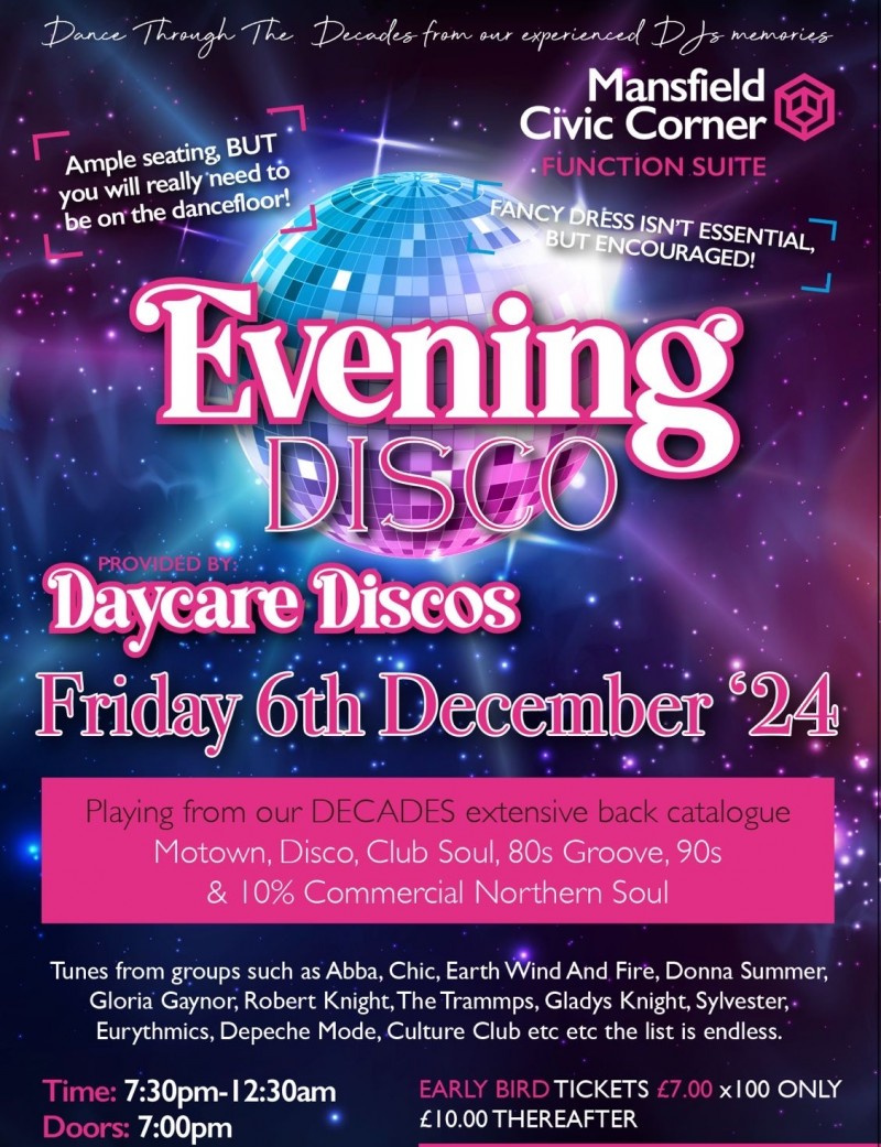 Mansfield Evening Disco  tickets