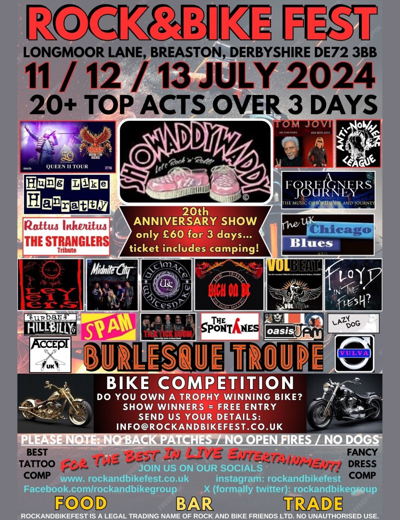 Rock and Bike Fest 2024 tickets