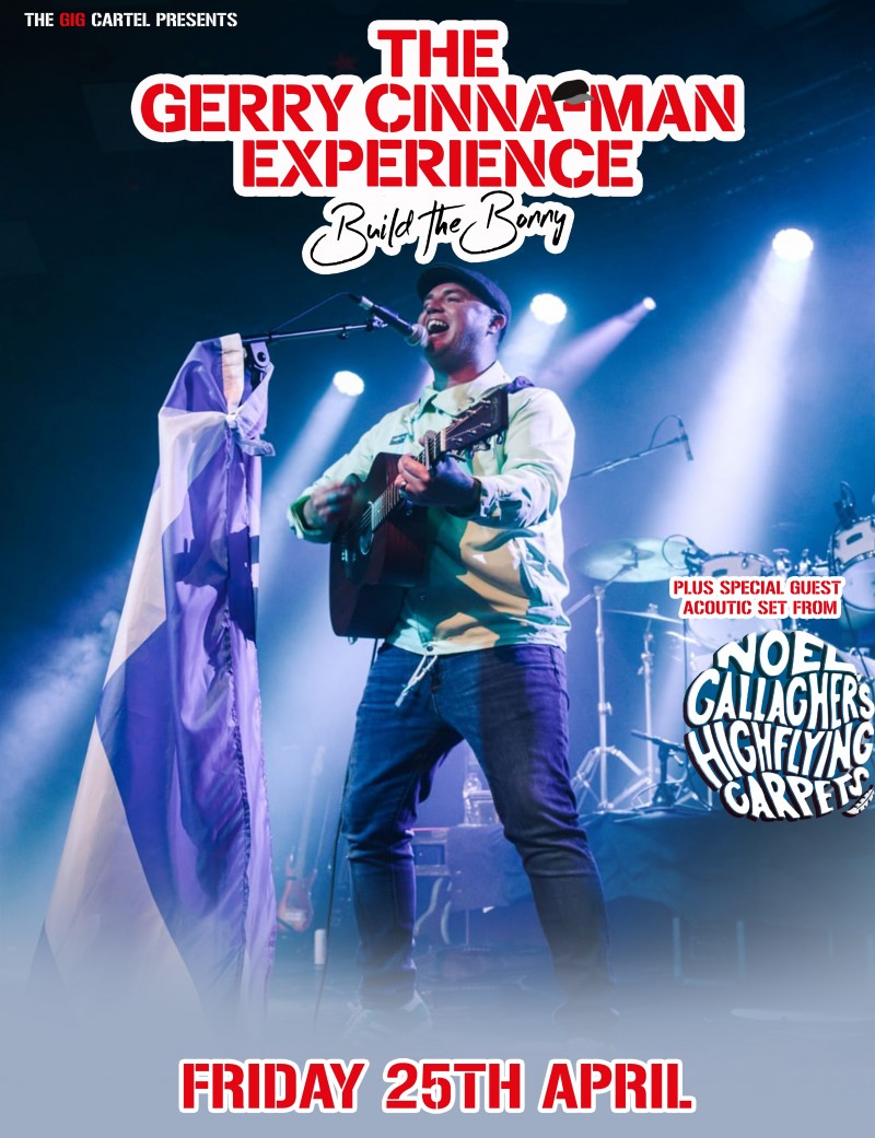 The Gerry Cinnamon experience tickets