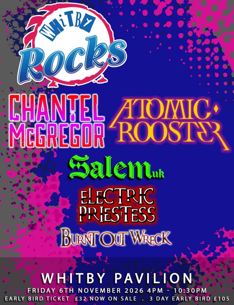 WHITBY ROCKS  tickets