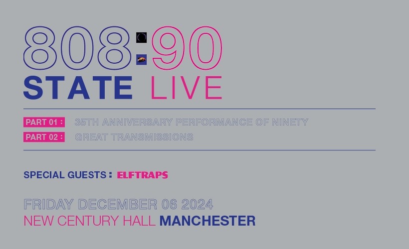 808 STATE : 90 LIVE tickets