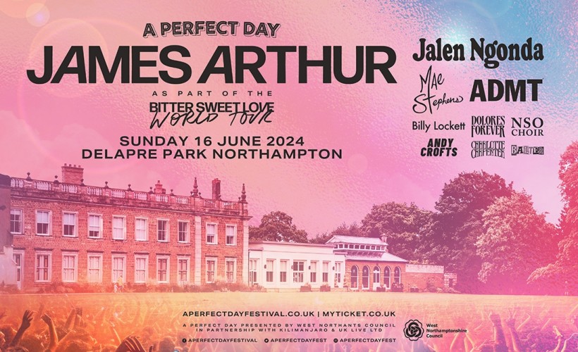 A Perfect Day James Arthur tickets