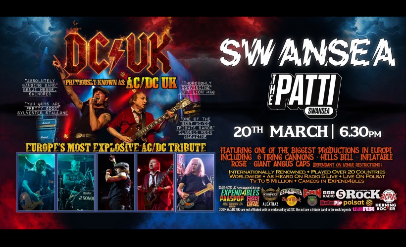 AC/DC UK at The Patti, Swansea