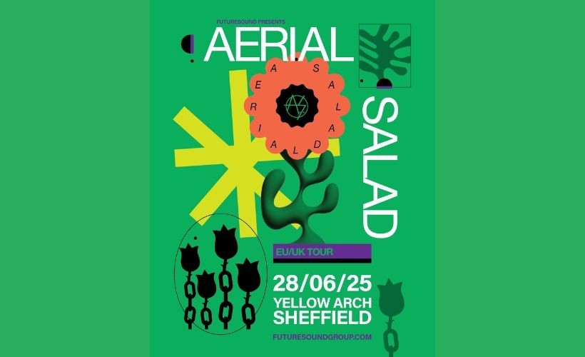 Aerial Salad  at Yellow Arch Studios, Sheffield