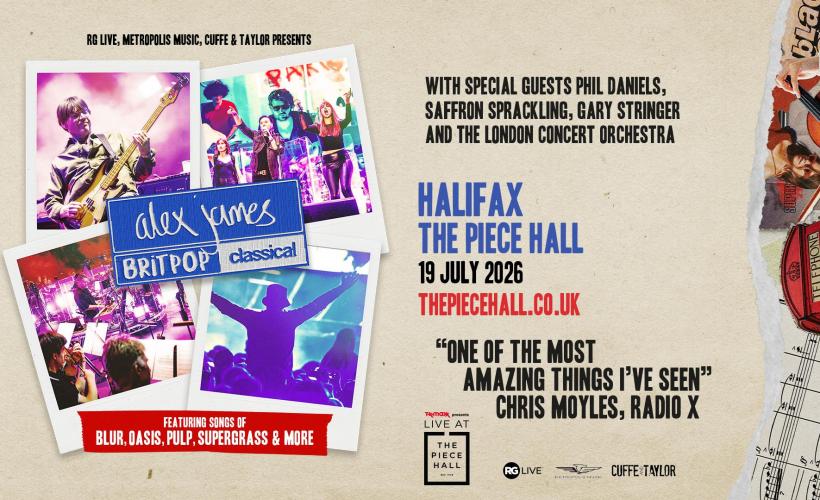 Event image for Alex James’ Britpop Classical
