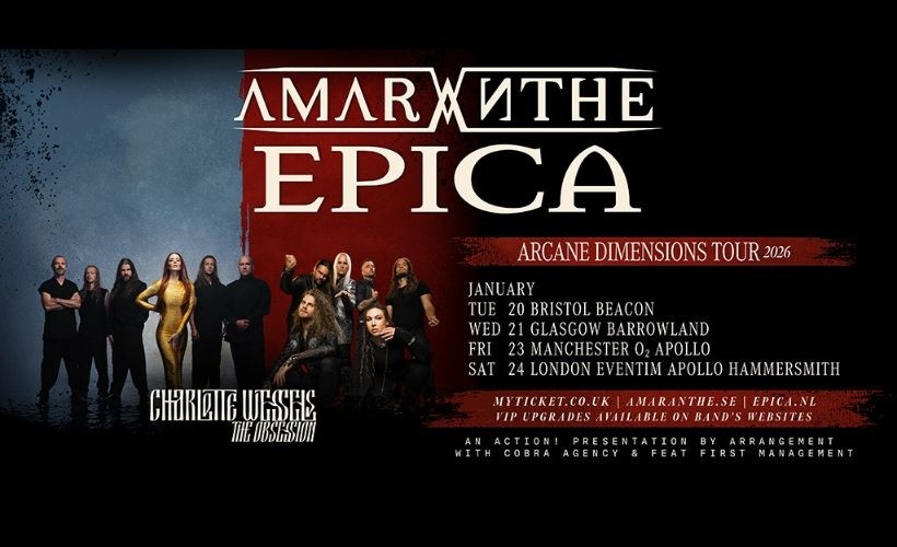 Amaranthe & Epica  - Arcane Dimensions Tour 2026 tickets