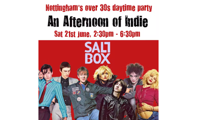 An Afternoon of Indie   at Saltbox, Nottingham