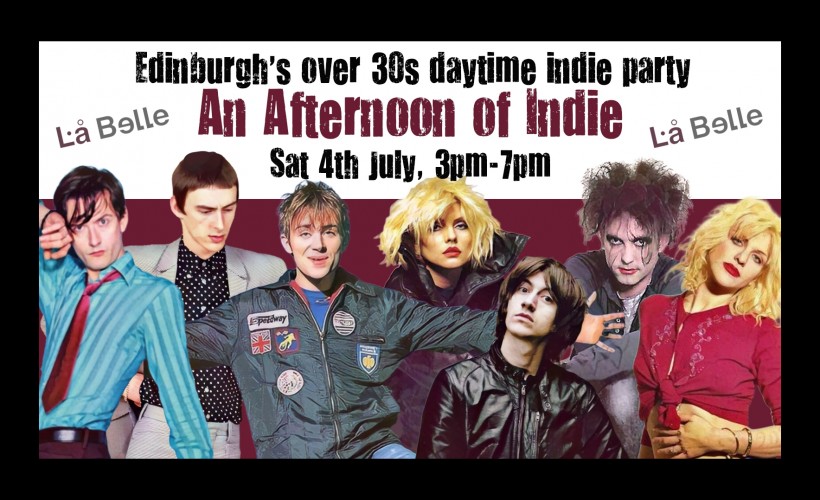 An Afternoon of Indie EDINBURGH (Over 30s Only) tickets
