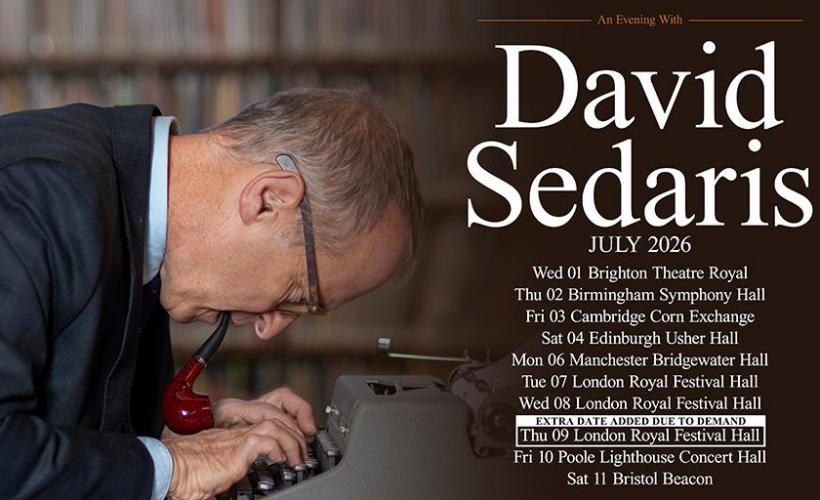 An Evening with David Sedaris  at Lighthouse - Concert Hall, Poole